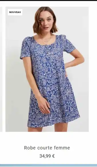 Grain de Malice Robe courte femme offre