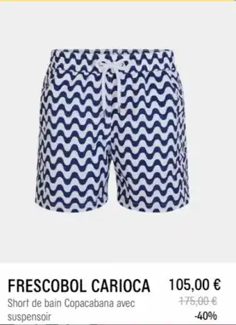 Galeries Lafayette Short de bain offre