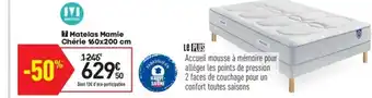 Conforama Matelas Mamie Chérie offre