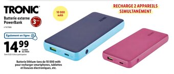 Lidl Batterie externe PowerBank offre