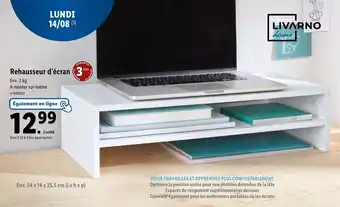 Lidl Rehausseur d'écran offre