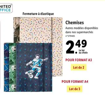 Lidl Chemises offre