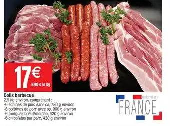 Cora x Carrefour Colis barbecue offre