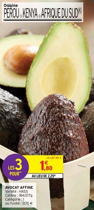 Intermarché Hyper AVOCAT AFFINE offre