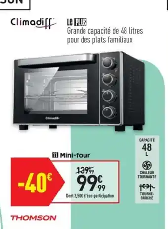 Conforama Mini-four offre
