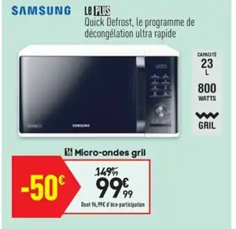 Micro-Ondes gril