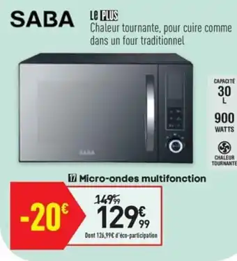 Micro-ondes multifonction