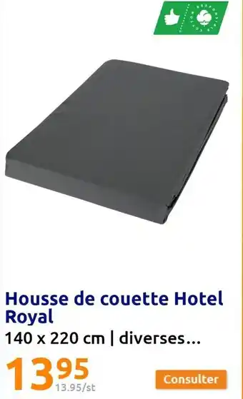 Action Housse de couette Hotel Royal offre
