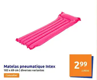 Action Matelas pneumatique Intex offre