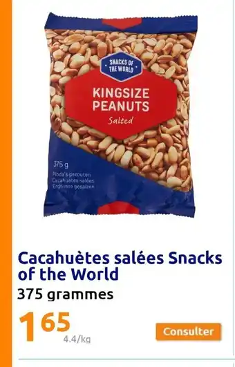 Action Cacahuètes salées Snacks Scie sauteuse - JSM1033 of the World offre