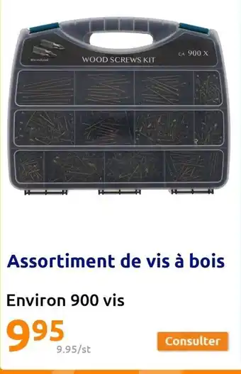 Action Assortiment de vis à bois Bouée offre