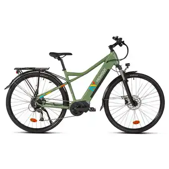 Decathlon Vélo tout chemin électrique - neomouv raipon 2 high frame- kaki offre