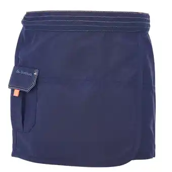 Decathlon Jupe short de randonnée - mh100 kid bleu marine - enfant 2-6 ans offre