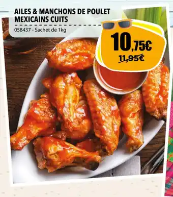 Gel 2000 AILES & MANCHONS DE POULET MEXICAINS CUITS offre