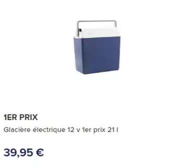 Glacière électrique 12 v 1er prix 21 1