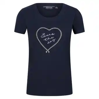 Decathlon Tshirt filandra femme (bleu marine) offre