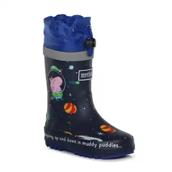 Decathlon Bottes de pluie enfant (bleu marine) offre