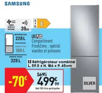 Conforama Réfrigérateur combiné offre