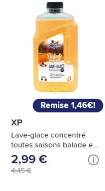 XP Lave-glace concentré toutes saisons balade e...