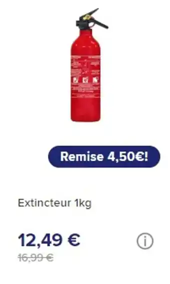 Norauto Extincteur 1kg offre