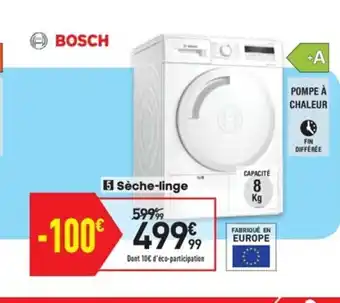 Conforama Séche-linge offre