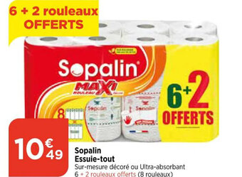 Bi1 Sopalin essuie tout offre