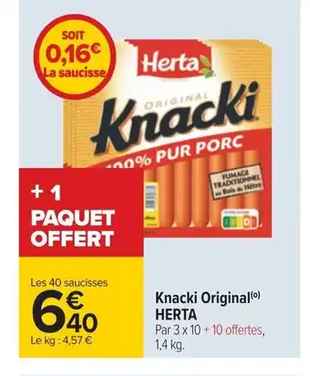 Knacki Original) HERTA