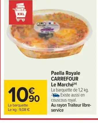 Carrefour Paella Royale CARREFOUR Le Marché(⁹) offre