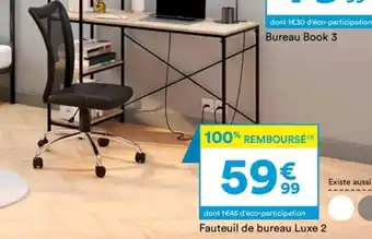 BUT Fauteuil de bureau luxe 2 offre
