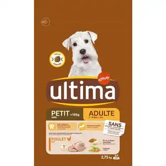 Carrefour Ultima croquettes pour chien mini offre