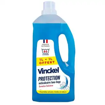 Carrefour Vinckel protection anti-calcaire lave linge offre