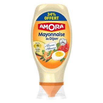 Carrefour Amora mayonnaise de dijon offre