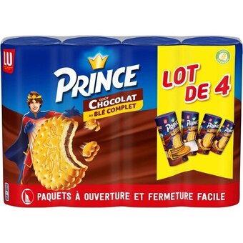 Carrefour Lu prince goût chocolat offre