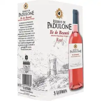 Réserve de padulone i.g.p. île de beauté