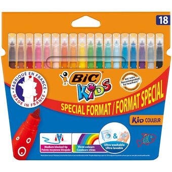 Carrefour Bic 18 feutres de coloriage offre