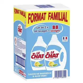 Carrefour Le chat lessive liquide format familial offre