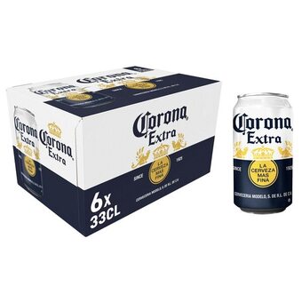 Carrefour Corona extra bière blonde offre