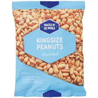 Action Action cacahuètes non salées snacks of the world offre