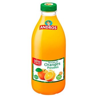 Carrefour Market Andros pur jus offre découverte offre