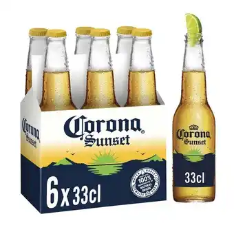 Carrefour Corona sunset bière aromatisée offre
