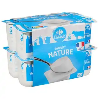 Carrefour Carrefour yaourt nature offre