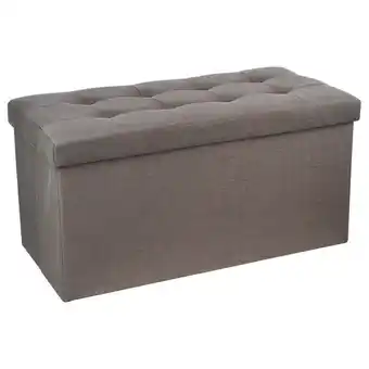 Carrefour Banquette coffre pliable offre