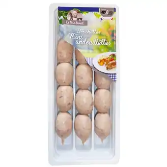 Carrefour Market 3 brochettes de mini-andouillettes le père benoît offre