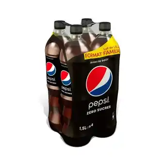 Carrefour Market Pepsi zéro sucres format familial offre