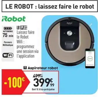 Conforama Aspireteur robot offre