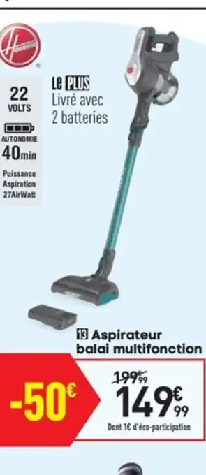 Aspirateur balai multifonction