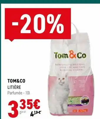 Tom&Co Tom&co litière offre