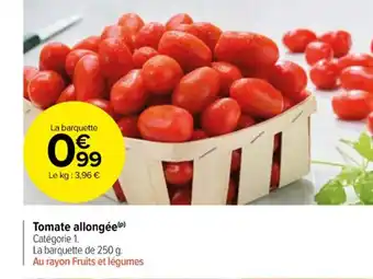 Carrefour Tomate allongée(P) offre