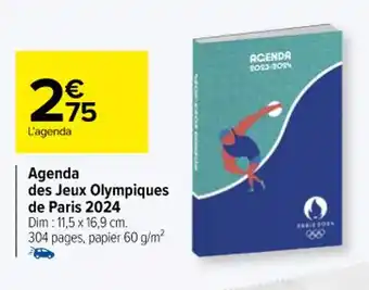 Carrefour Agenda des Jeux Olympiques de Paris 2024 offre