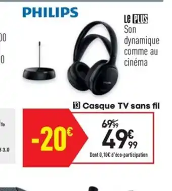 Casque Tv sans fil